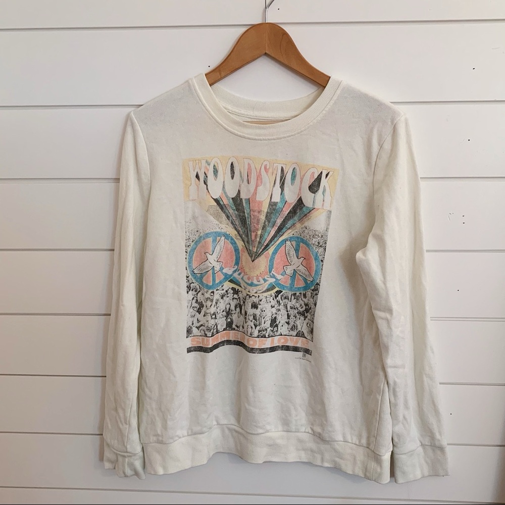 Target | Mighty Fine Woodstock Shirt | White/Multi